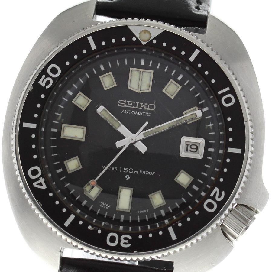 SEIKO セイコー 6105-8110 セカンド ダイバー デイト 自動巻き メンズ _804429 : CLOSER Yahoo!ショップ ...
