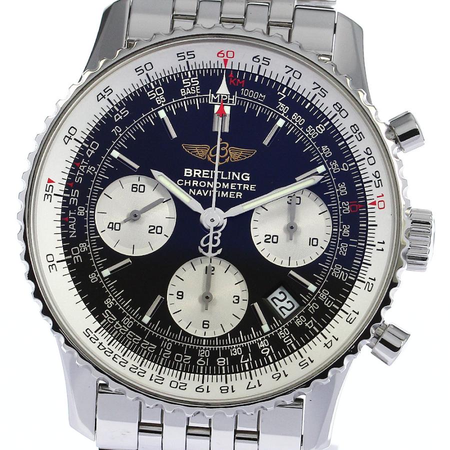 ミ*ト様 ブライトリングBREITLING ナビタイマーA23322クロノグラフ ブライトリング（BREITLING） BREITLING A23322 ナビタイマー クロノ