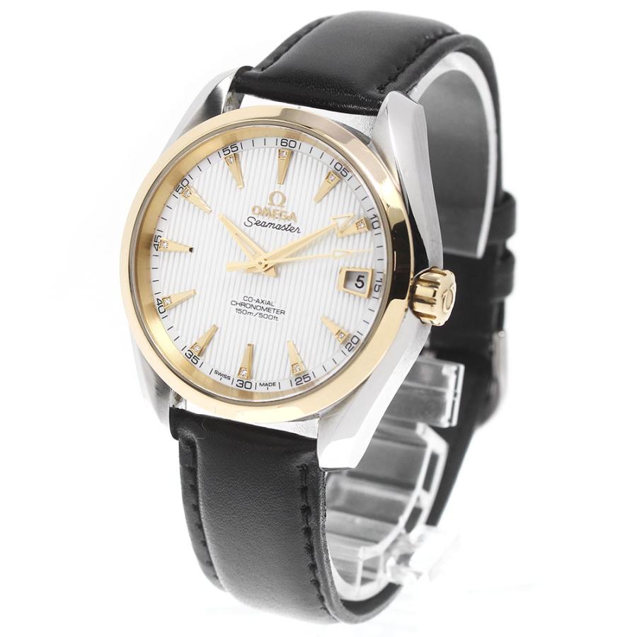 オメガ OMEGA 231.23.39.21.55.002 シーマスター アクアテラ コーアクシャル YGベゼル 11Pダイヤ 自動巻き メンズ 箱・保証書付き_919083 OMEGA（オメガ） OMEGA 231.23.39.21.55.002 シーマスター アクアテラ
