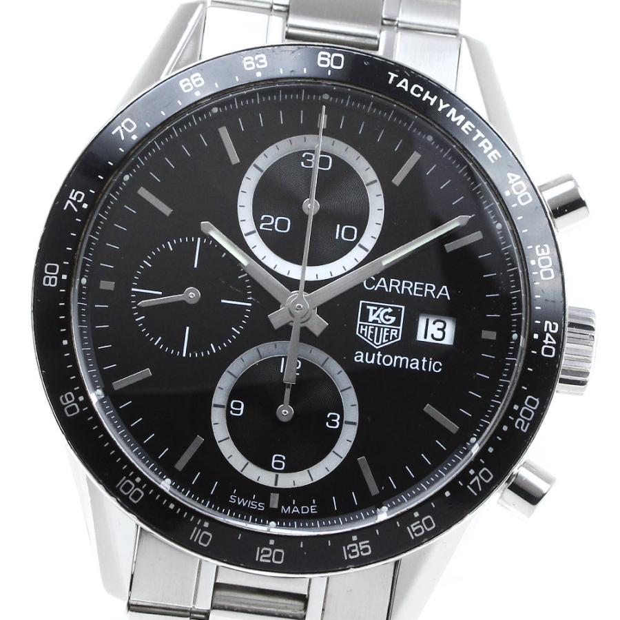 TAG HEUER（タグ・ホイヤー） TAG HEUER CV2010-4 カレラ クロノグラフ 自動巻き メンズ _805010 ...