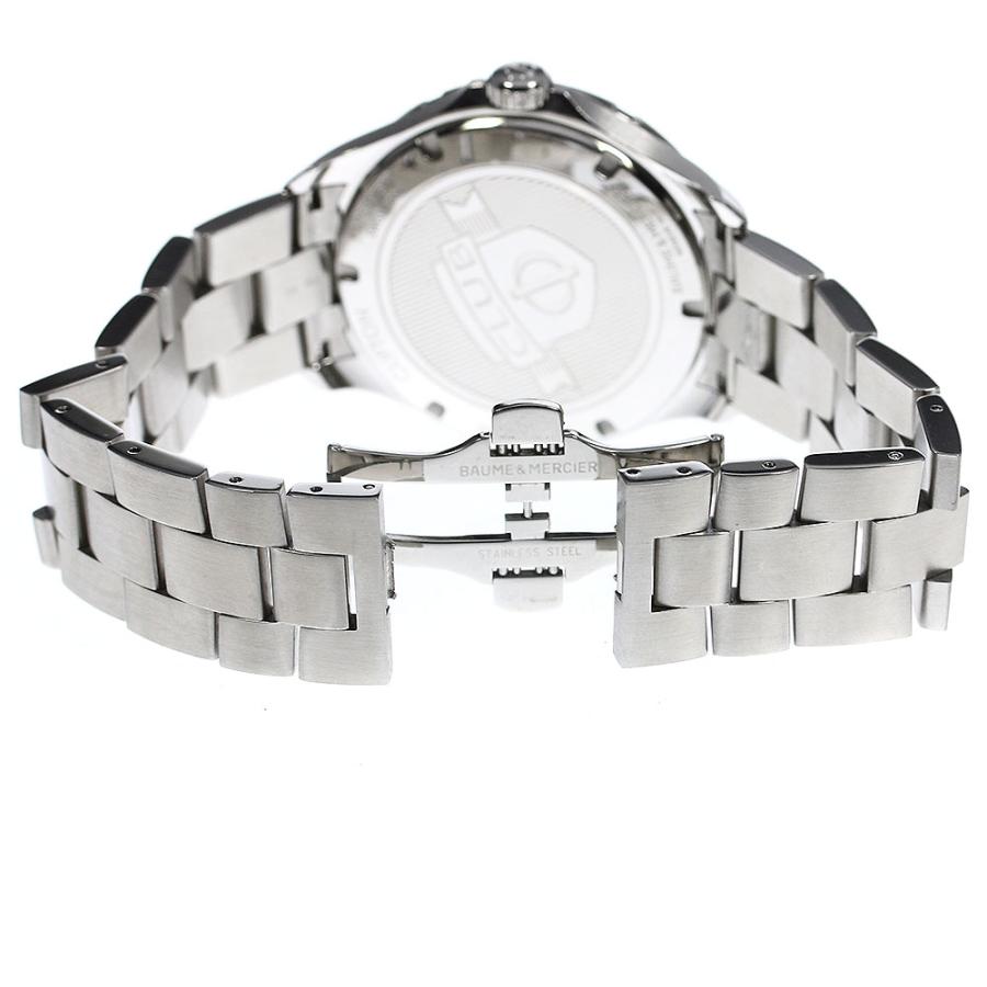 ボーム＆メルシェ Baume & Mercier M0A10340 クリフトン クラブ デイト 自動巻き メンズ 美品 保証書付き_948053 BAUME&MERCIER（ボーム&メルシエ） ボーム＆メルシェ Baume & Mercier