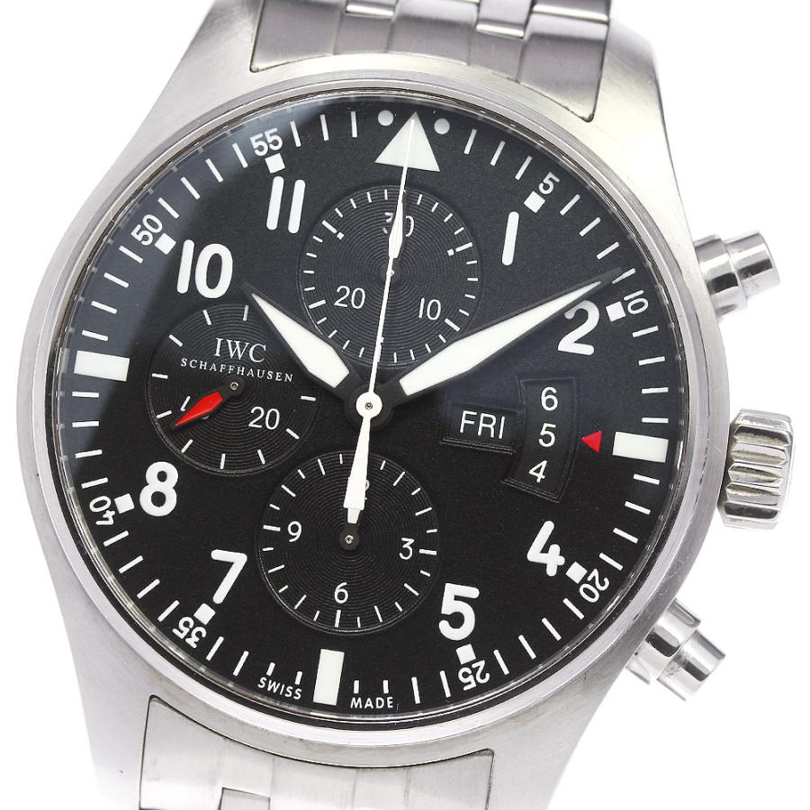IWC SCHAFFHAUSEN IW377704 パイロットウォッチ クロノグラフ 自動巻き  