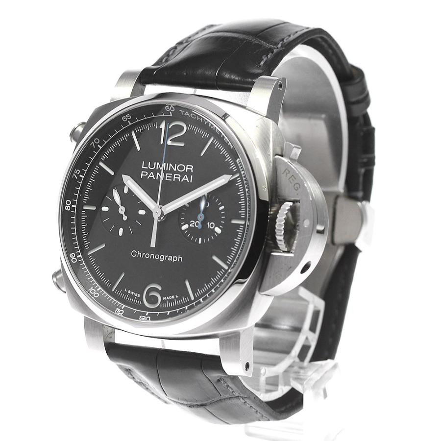 パネライ PANERAI PAM01109 ルミノール クロノ デイト 自動巻き メンズ 良品 箱・保証書付き_815834 OFFICINE PANERAI（オフィチーネ パネライ） パネライ PANERAI