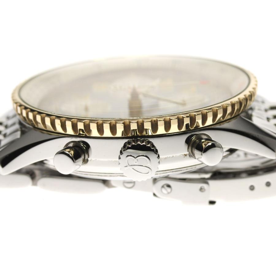 ブライトリング（BREITLING） BREITLING D13022 オールドナビタイマー クロノグラフ デイト 自動巻き メンズ 保証書 ...