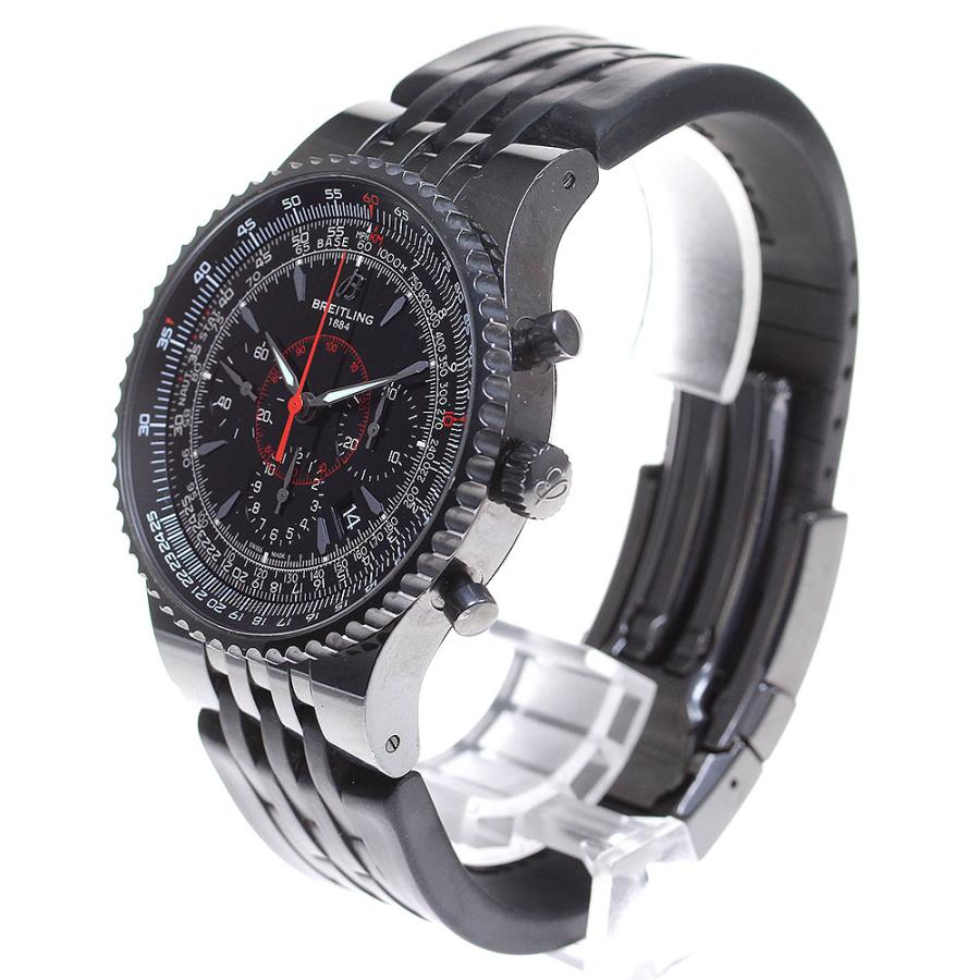 ブライトリング BREITLING M23351 モンブリラン47 ブラックスチール 2000本限定 デイト 自動巻き メンズ 箱・保証書付き_913248 ブライトリング（BREITLING） BREITLING M23351 モンブリラン47
