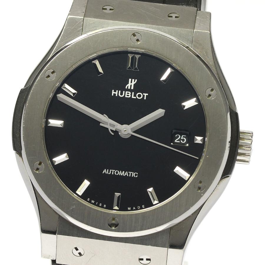 ウブロ HUBLOT 542.NX.1270.LR クラシックフュージョン デイト 自動巻き メンズ 保証書付き_807546 HUBLOT（ウブロ） HUBLOT 542.NX.1270.LR クラシックフュージョン