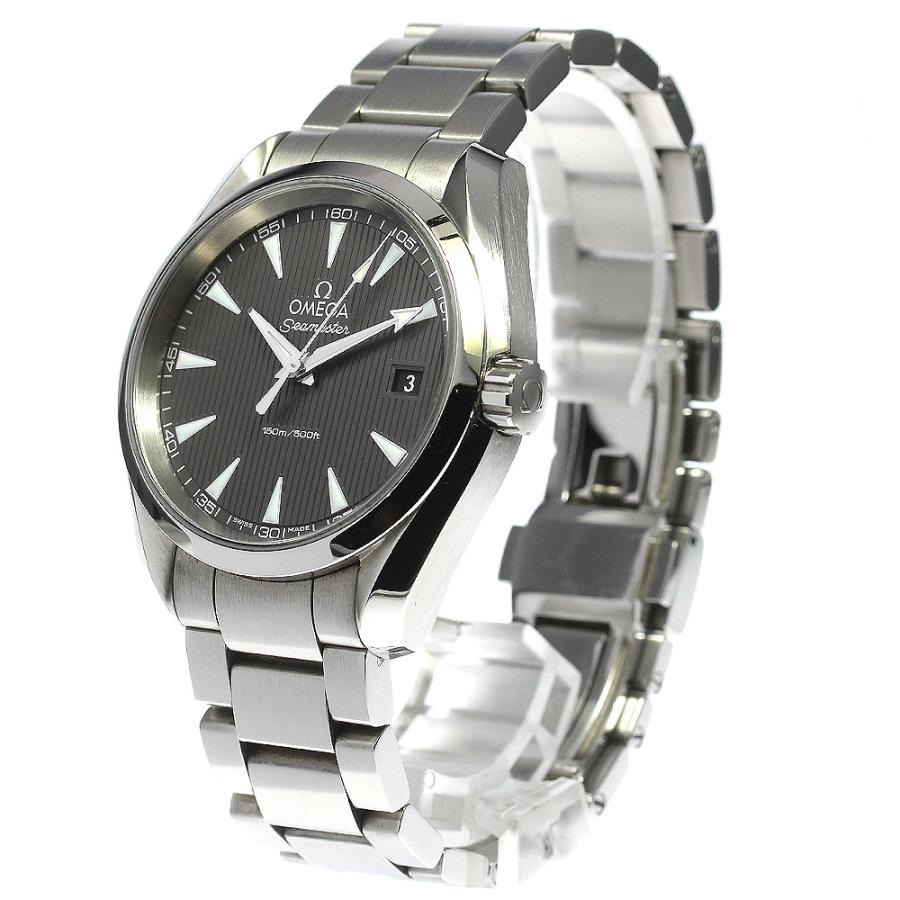 OMEGA（オメガ） OMEGA 231.10.39.60.06.001 シーマスター アクアテラ デイト クォーツ メンズ 美品 箱・保証書 ...