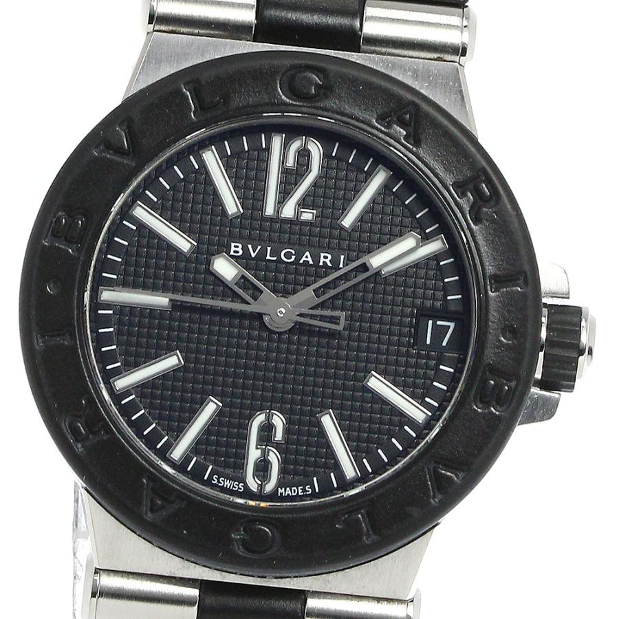 BVLGARI ブルガリ ディアゴノ スポーツ LCV29S デイト 黒 ブラック SS ステンレス レディース 自動巻き【6ヶ月保証】【腕時計】【中古】 楽天市場】BVLGARI ブルガリ ディアゴノ スポーツ LCV29S デイト 黒