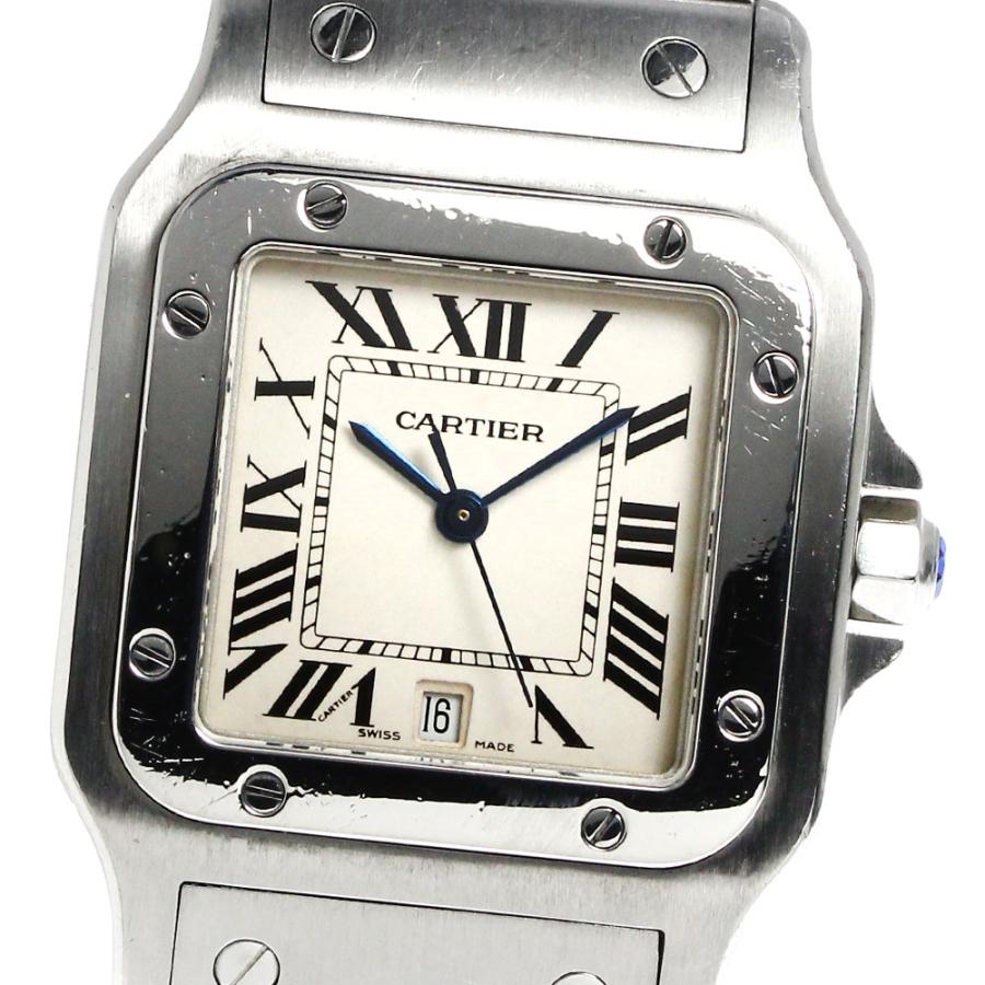 Cartier（カルティエ） CARTIER W20060D6 サントスガルベ LM デイト