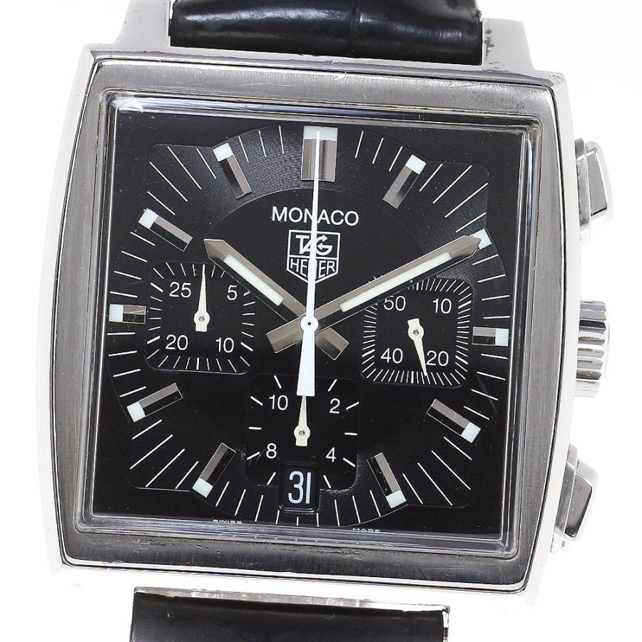 タグホイヤー TAG HEUER CW2111.BA0780 モナコ クロノグラフ デイト 