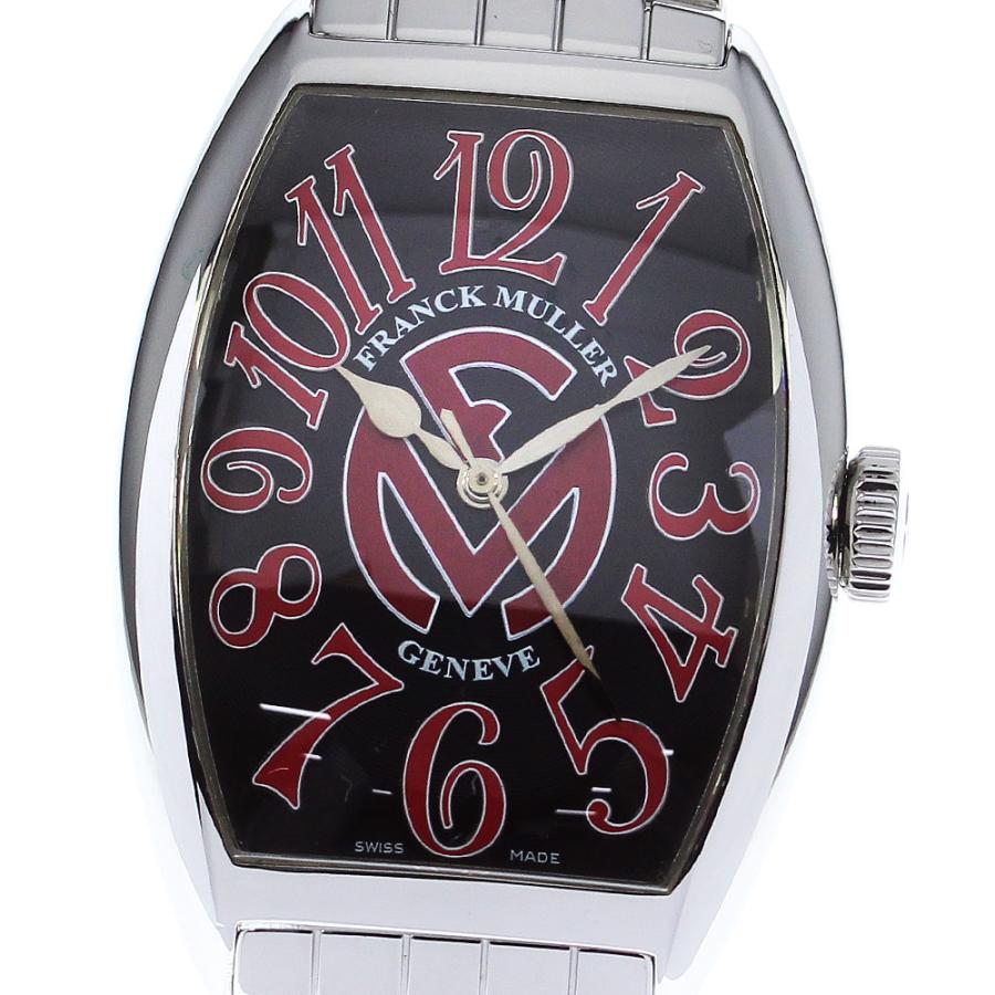フランクミュラー FRANCK MULLER 5850SCRELFM トノー カーベックス 限定225本 自動巻き メンズ 良品 箱・保証書付き_817042 FRANCK MULLER（フランクミュラー） FRANCK MULLER 5850SCRELFM トノー