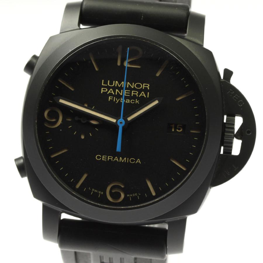 パネライ PANERAI PAM00580 ルミノール 1950 クロノ フライバック デイト 自動巻き メンズ 保証書付き_808707 OFFICINE PANERAI（オフィチーネ パネライ） パネライ PANERAI
