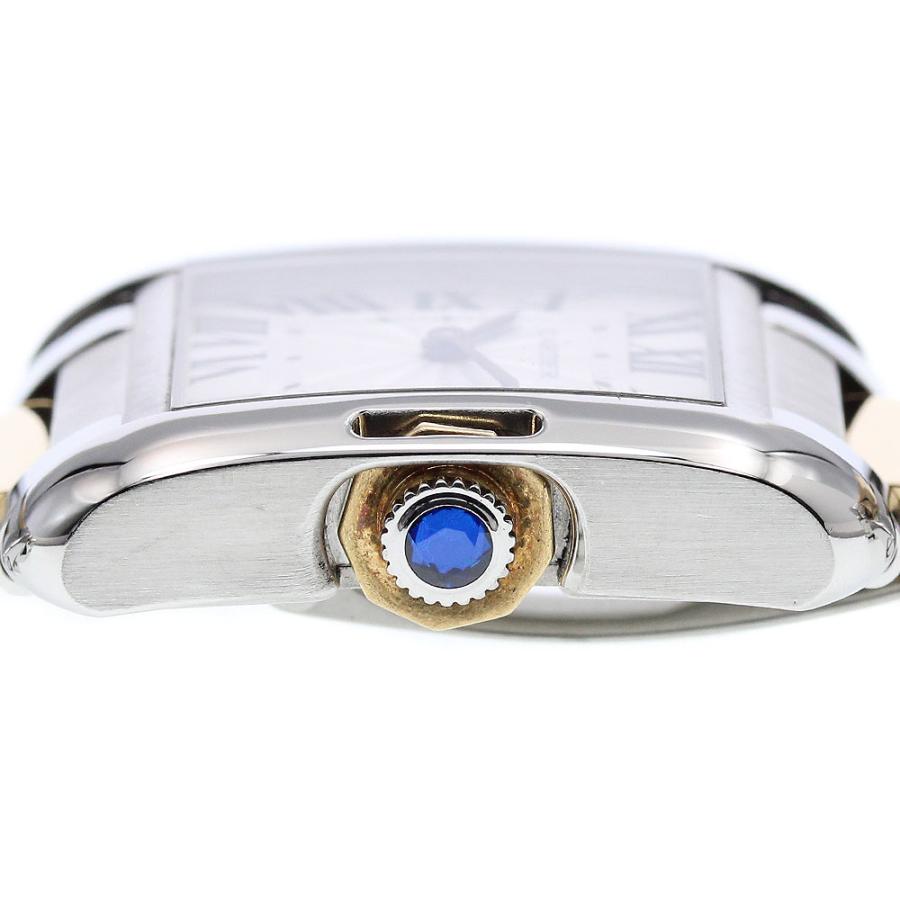 カルティエ CARTIER W5310046 タンクアングレーズSM クォーツ レディース 良品 _808779 Cartier（カルティエ） CARTIER W5310046 タンクアングレーズSM
