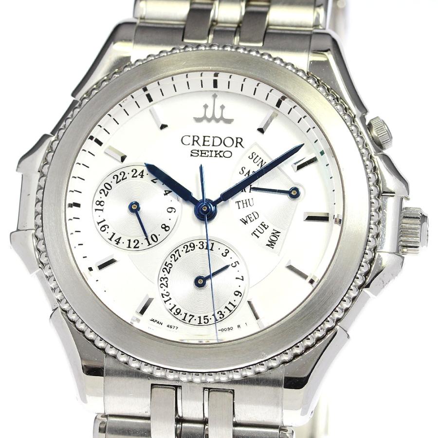 SEIKO セイコー GCBG997/4S77-0A20 クレドール パシフィーク デイデイト 自動巻き メンズ 良品 _808875 ...