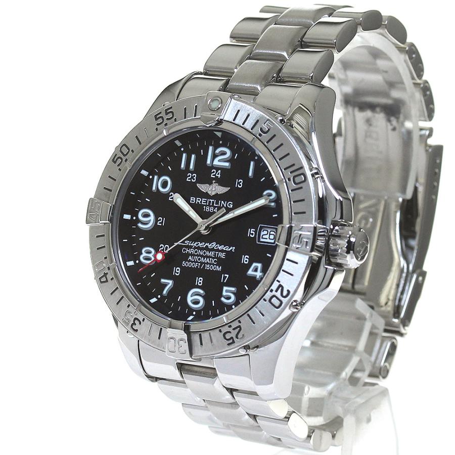 ブライトリング BREITLING A17360 スーパーオーシャン デイト 自動巻き