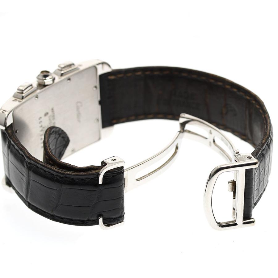 訳あり カルティエ CARTIER WB702751 タンクアメリカン LM クロノリフレックス K18WG クロノグラフ クォーツ ボーイズ _809273 Cartier（カルティエ） 訳あり CARTIER WB702751 タンクアメリカン LM