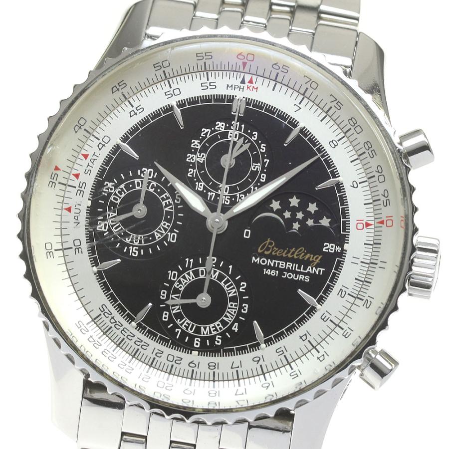 ブライトリング BREITLING A19030 ナビタイマー モンブリラン クロノグラフ 自動巻き メンズ _809322 ブライトリング（BREITLING） BREITLING A19030 ナビタイマー
