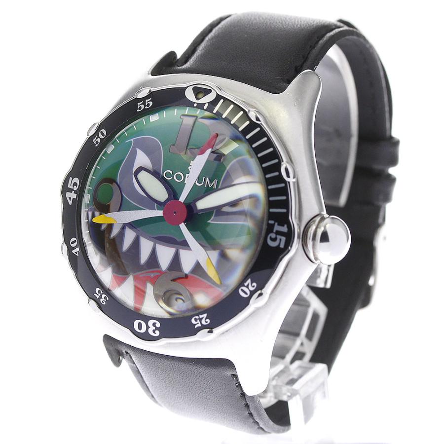 コルム CORUM 82.180.20 バブル ダイブ ボンバーシャーク デイト 自動巻き メンズ 箱・保証書付き_962326 CORUM（コルム） CORUM 82.180.20 バブル ダイブ ボンバーシャーク