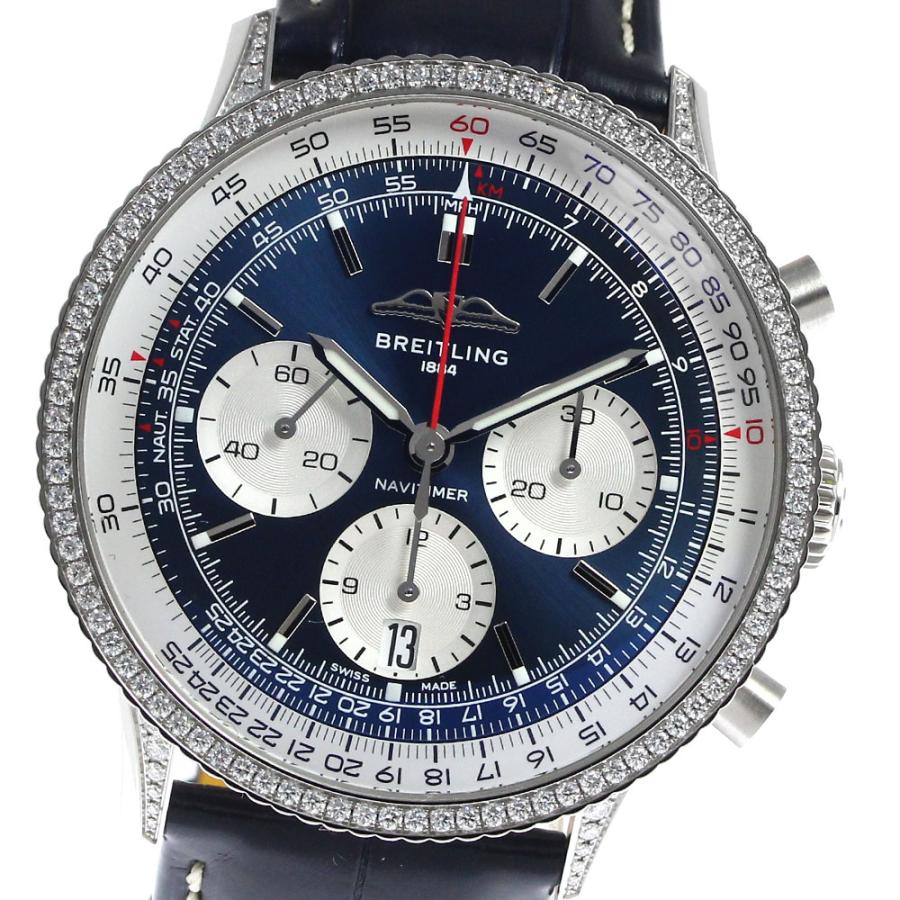 ブライトリング BREITLING AB0139 ナビタイマー B01 クロノグラフ 自動巻き メンズ 極美品 内箱・保証書付き_810226 ブライトリング（BREITLING） BREITLING AB0139 ナビタイマー B01