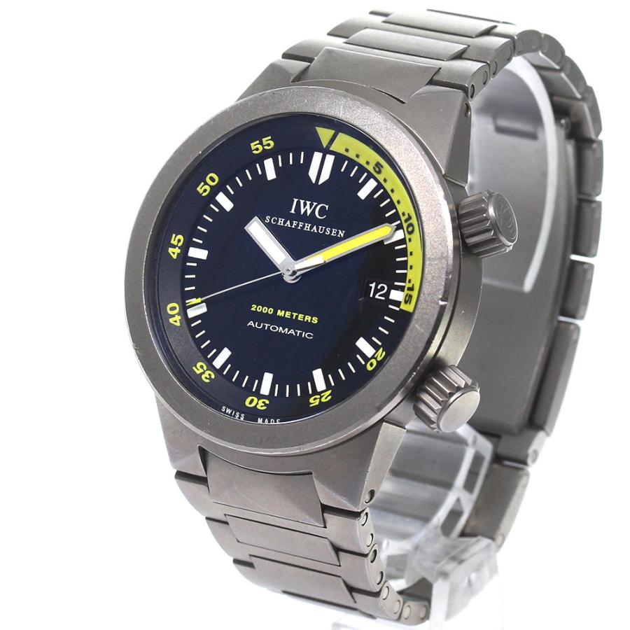 IWC SCHAFFHAUSEN IW353804 アクアタイマー オートマティック2000 デイト 自動巻き メンズ _810766｜closer0510｜03