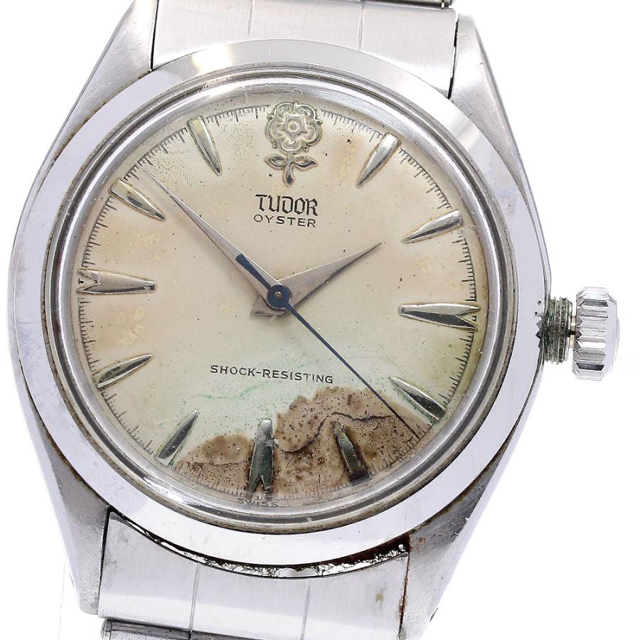 TUDOR　手巻き 7934 TUDOR チュードル 7934 オイスター デカバラ 手巻き メンズ