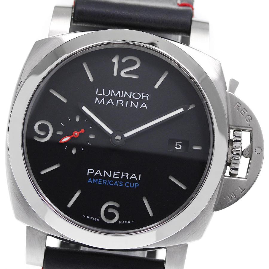 パネライ PANERAI PAM00732 ルミノールマリーナ 1950 ソフトバンクチームジャパン 自動巻き メンズ 良品 _811116 OFFICINE PANERAI（オフィチーネ パネライ） パネライ PANERAI