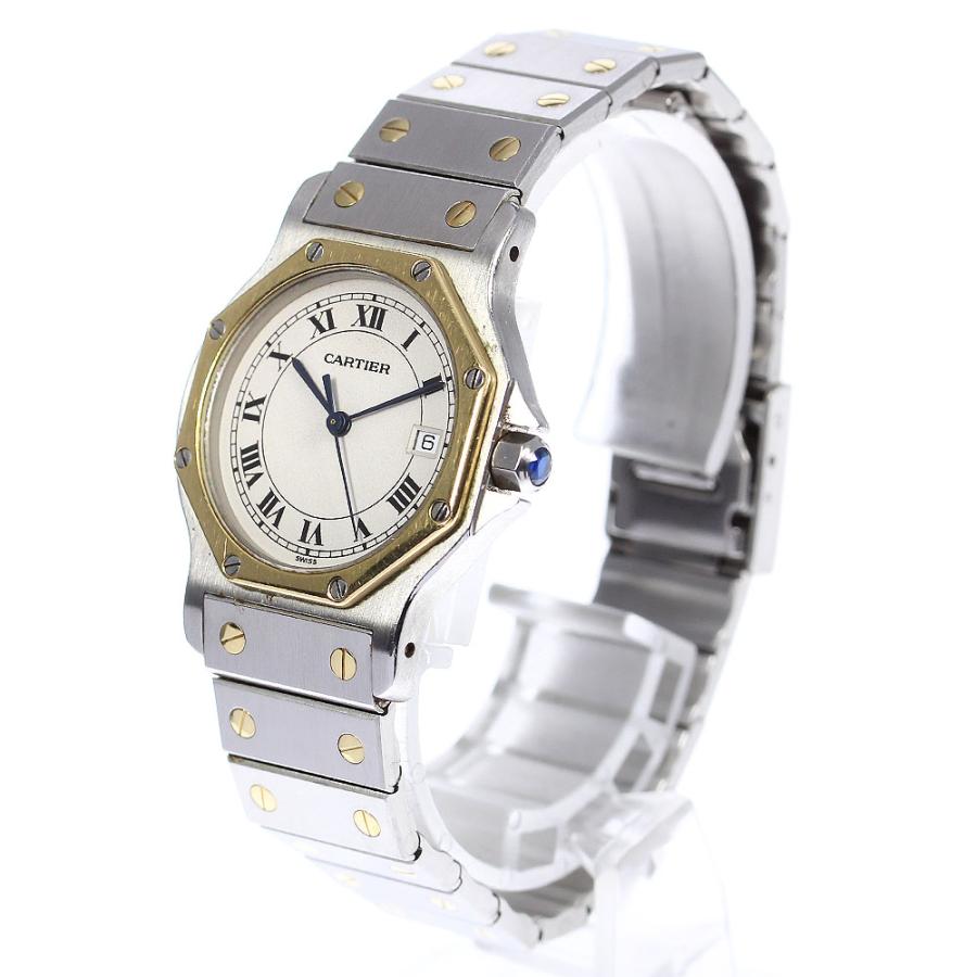 Cartier カルティエ CARTIER W2001583 サントスオクタゴン LM YGコンビ  