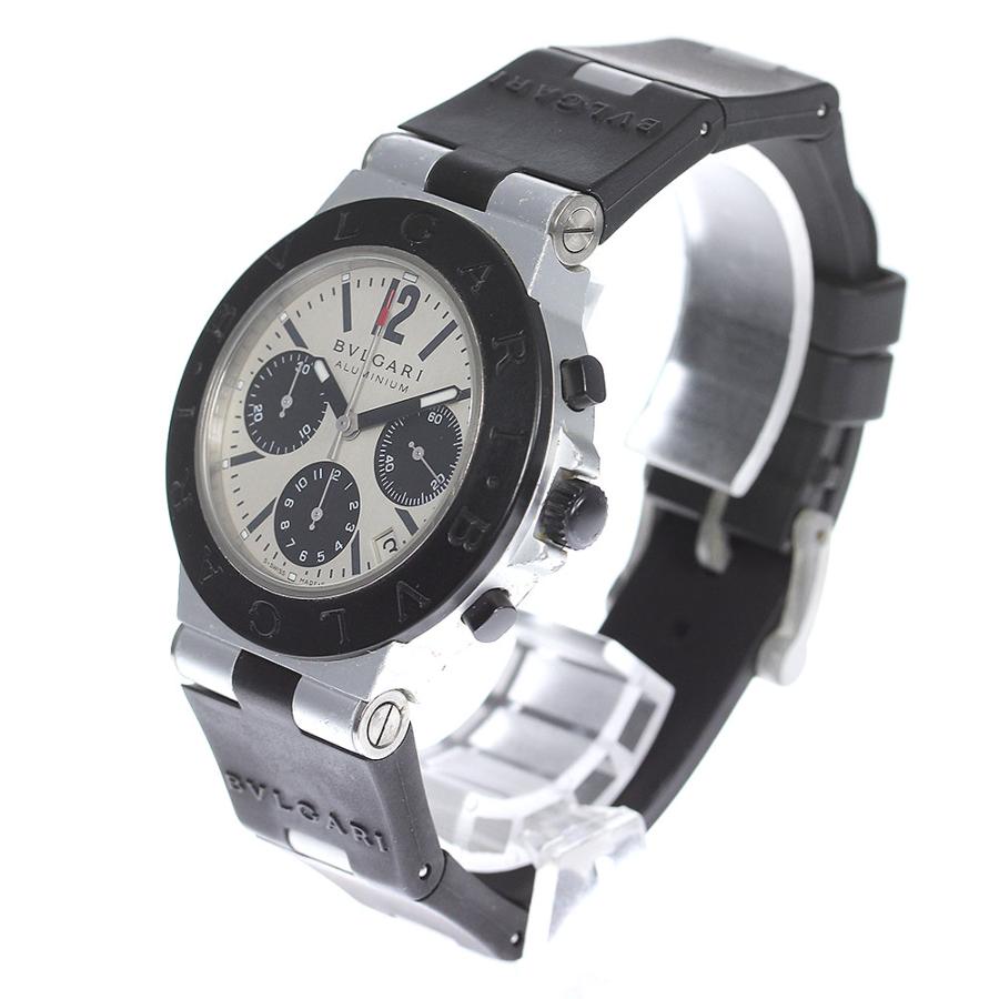 BVLGARI（ブルガリ） BVLGARI AC38TA アルミニウム クロノグラフ 自動