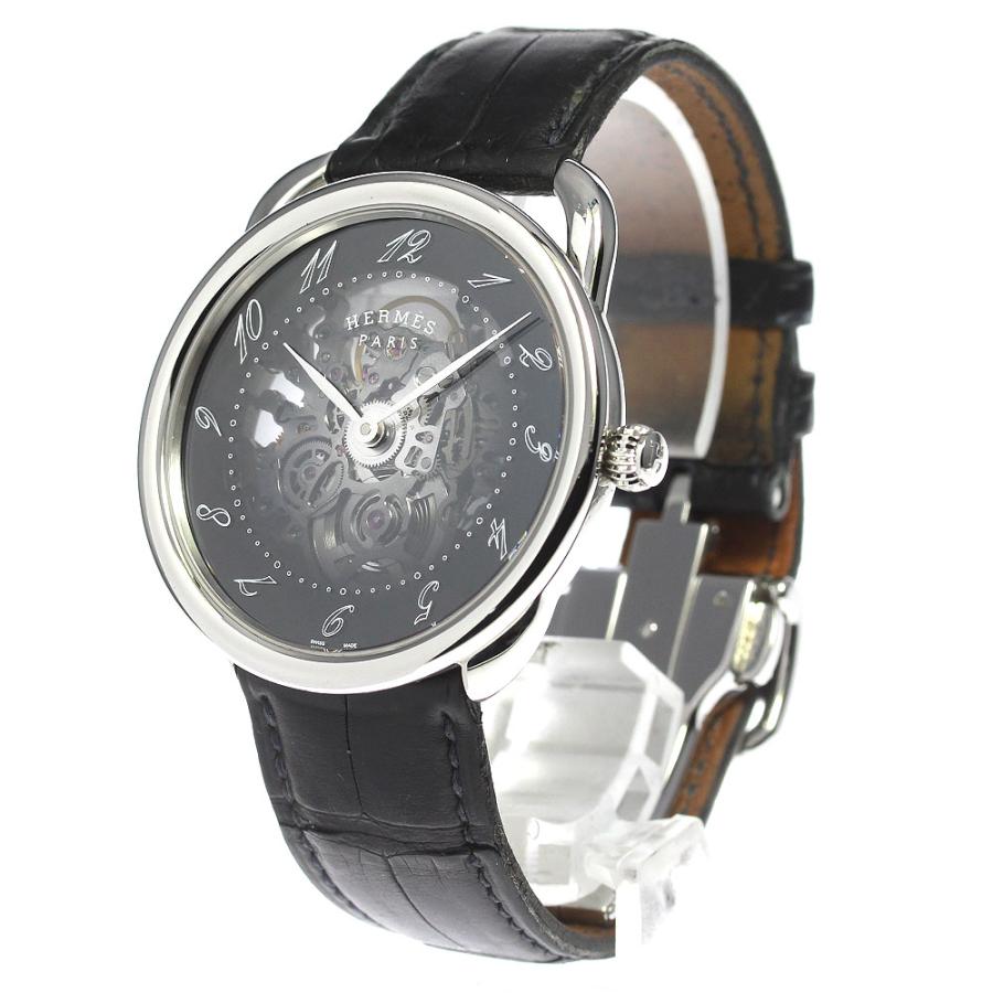 HERMES エルメス AR.710 アルソー スケレット 自動巻き メンズ HERMES エルメス AR.710 アルソー スケレット 自動巻き メンズ