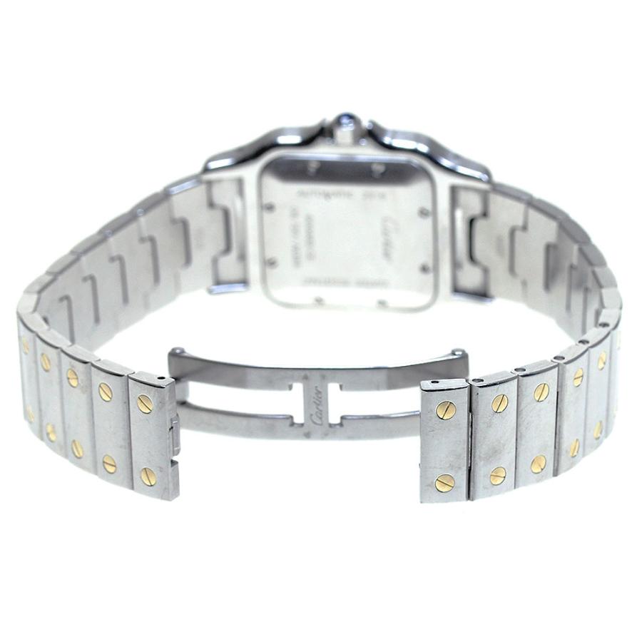 Cartier カルティエ CARTIER W20058C4 サントスガルベLM YGコンビ 自動  