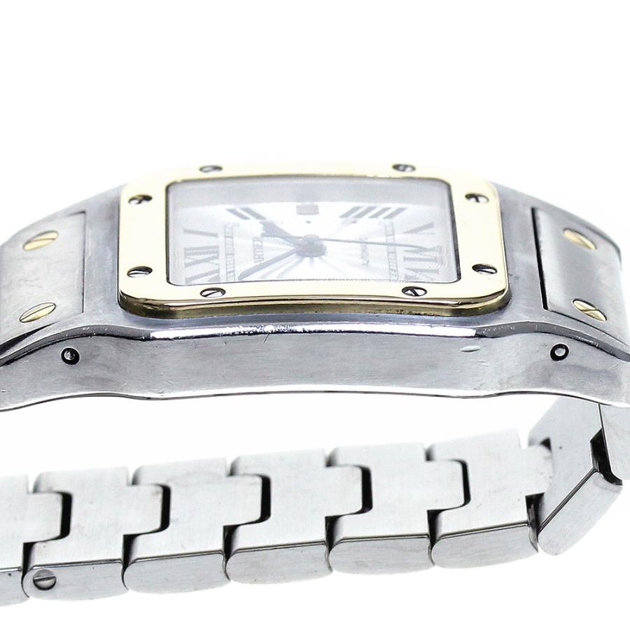Cartier カルティエ CARTIER W20058C4 サントスガルベLM YGコンビ 自動  