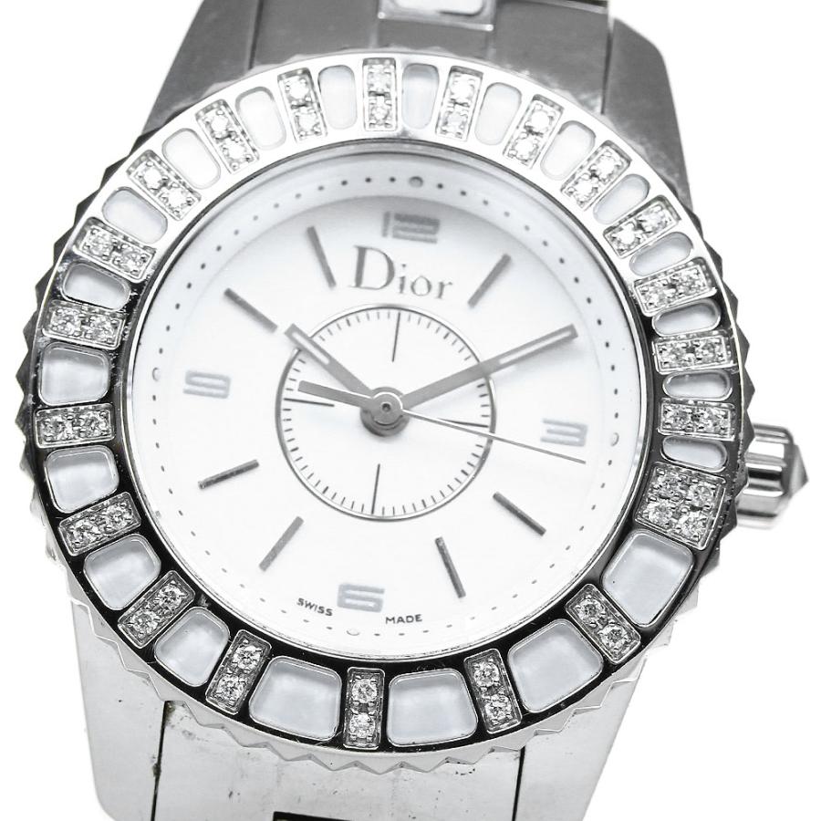 Dior クリスチャンディオール ダイヤ 腕時計CD112113M001