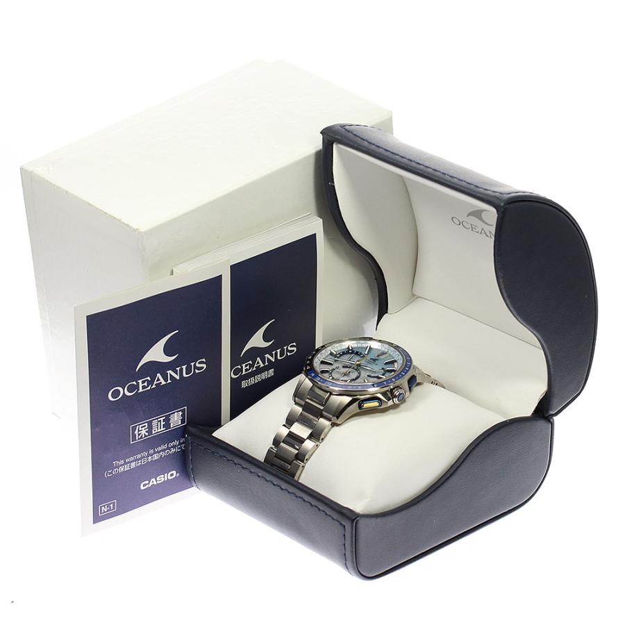 CASIO（カシオ） CASIO OCW-G1100C-7AJF オシアナス 世界1500本限定 