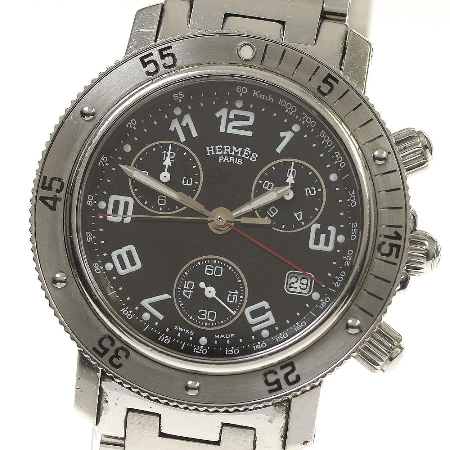 HERMES（エルメス） 訳あり HERMES CL2.910 クリッパーダイバー クロノ