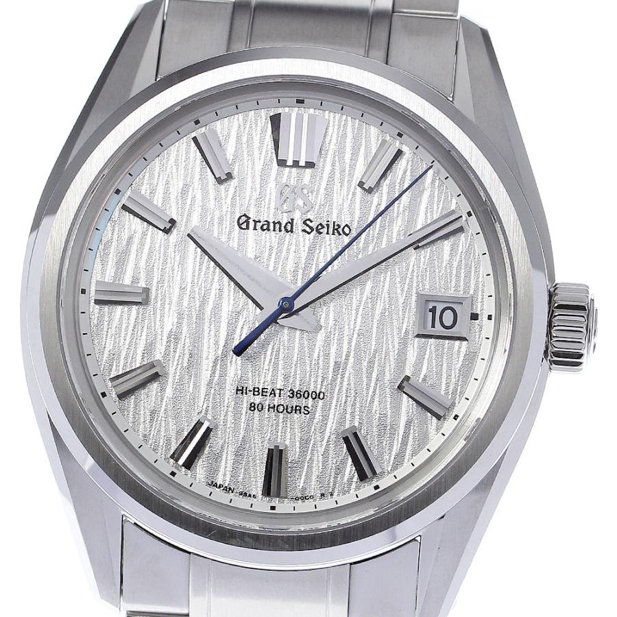 セイコー SEIKO SLGH005/9SA5-00C0 グランドセイコー ヘリテージコレクション 白樺 デイト 自動巻き メンズ 美品 箱・保証書付き_814109 SEIKO（セイコー） SEIKO SLGH005/9SA5-00C0 グランドセイコー