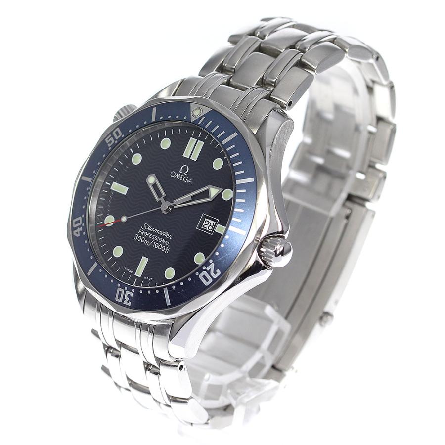 訳あり オメガ OMEGA 2541.80 シーマスター300 デイト クォーツ メンズ _848150 OMEGA（オメガ） 訳あり OMEGA 2541.80 シーマスター300 デイト
