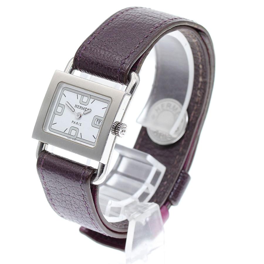 HERMES エルメス BA1.210 バレニア デイト クォーツ レディース