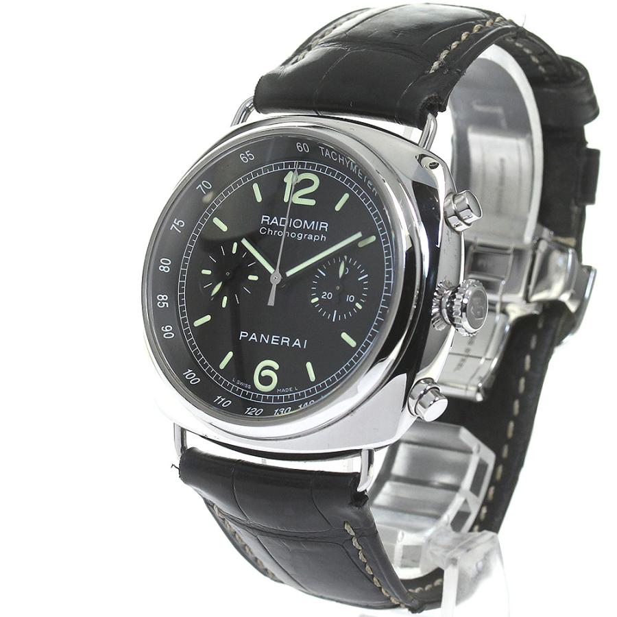 パネライ PANERAI PAM00288 ラジオミール クロノグラフ 自動巻き メンズ 箱付き_815151｜closer0510｜03