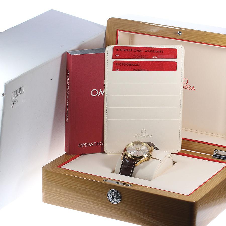 OMEGA オメガ 2604.30.37 シーマスター K18YG デイト 自動巻き メンズ