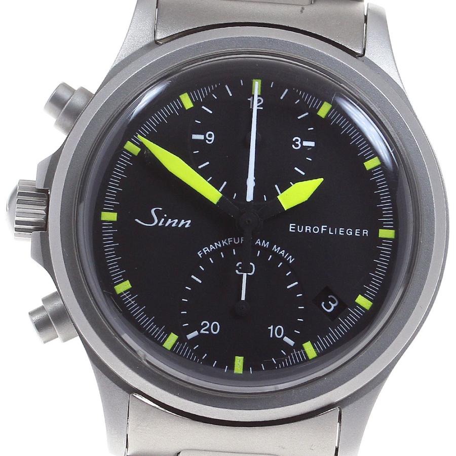 Sinn（ジン） Sinn 356 ユーロ フリーガー クロノグラフ デイデイト