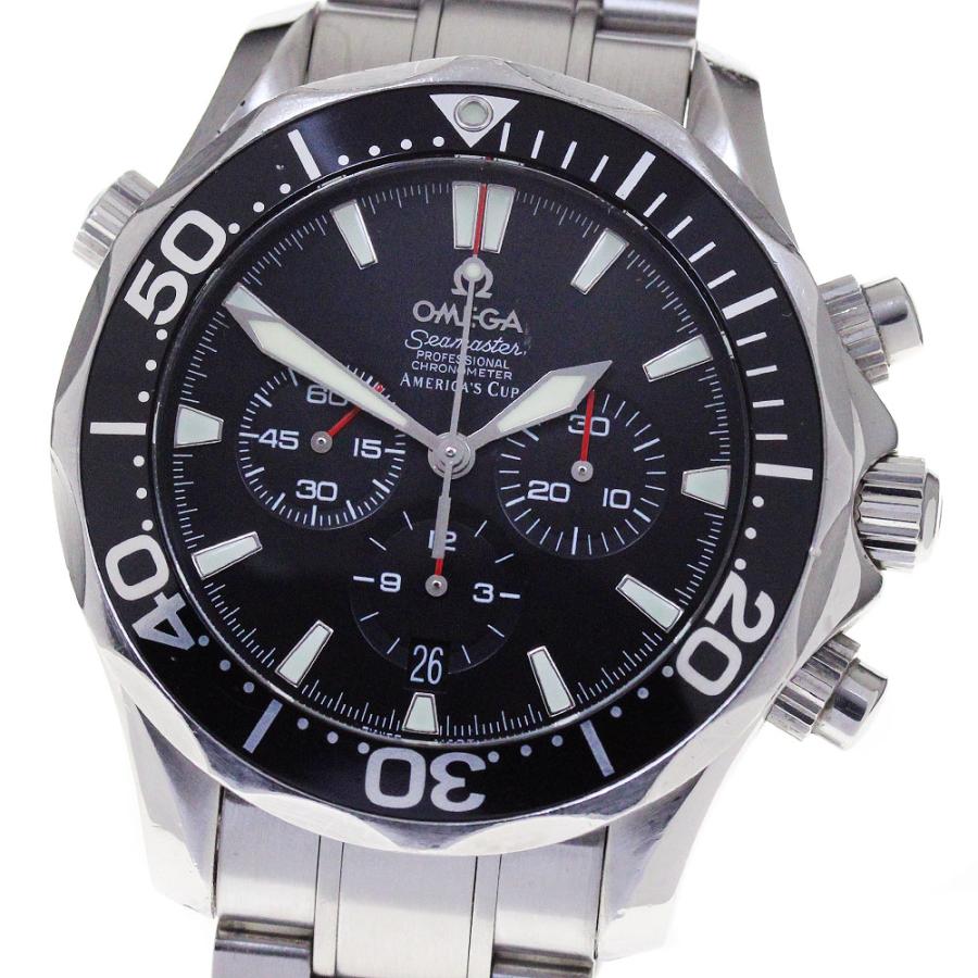 オメガ OMEGA 2594.50 シーマスター300 アメリカズカップ クロノグラフ 