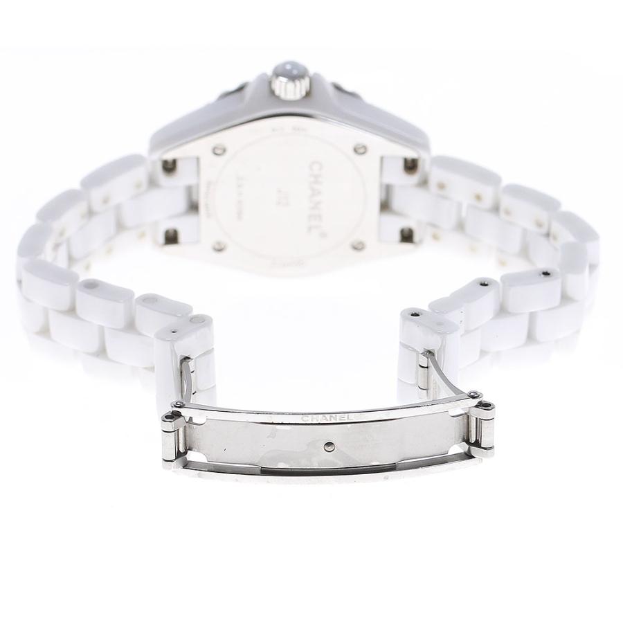 シャネル CHANEL H3243 J12 8Pダイヤ ピンクサファイアベゼル クォーツ レディース _815641 CHANEL（シャネル） CHANEL H3243 J12 8Pダイヤ ピンクサファイア