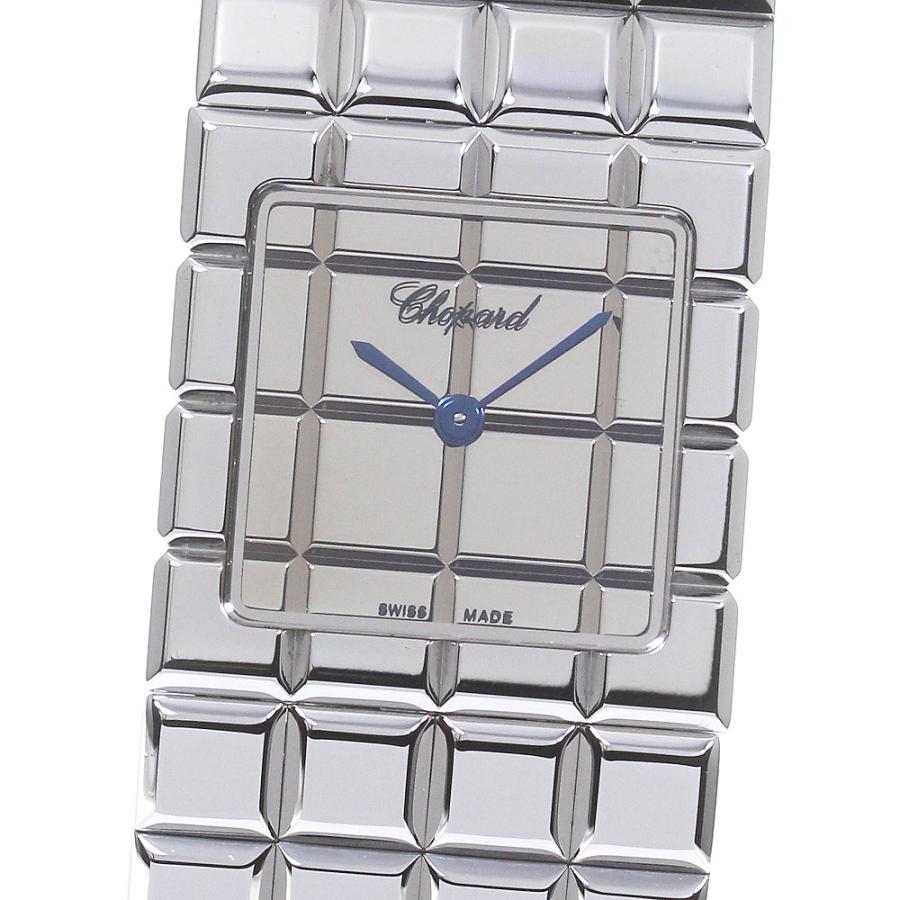 ショパール Chopard 11/8898 アイスキューブ クォーツ レディース 良品 箱・保証書付き_815675 Chopard（ショパール） Chopard 11/8898 アイスキューブ クォーツ