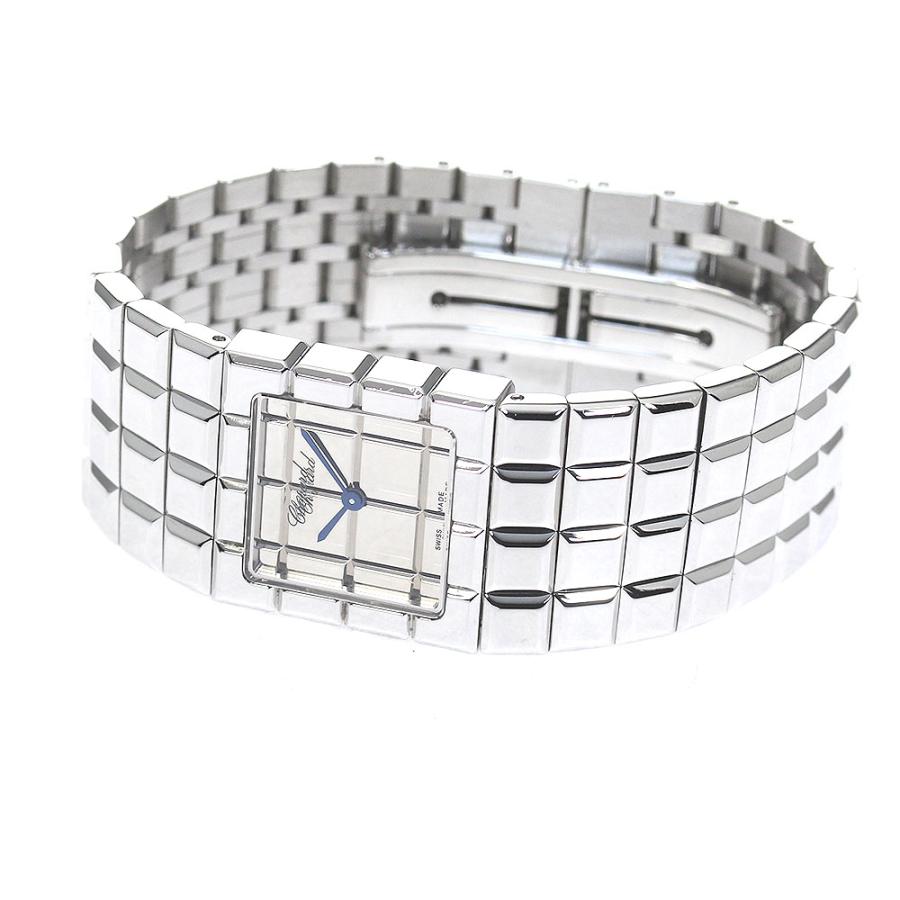 ショパール Chopard 11/8898 アイスキューブ クォーツ レディース 良品 箱・保証書付き_815675 Chopard（ショパール） Chopard 11/8898 アイスキューブ クォーツ