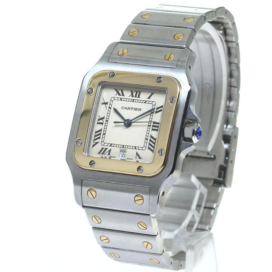 Cartier（カルティエ） サントスガルベLM YGコンビ クォーツ メンズ