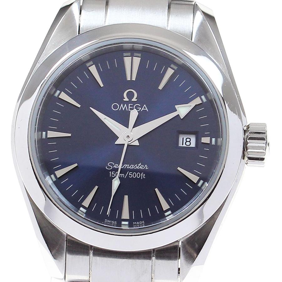 【美品】オメガ OMEGA 2577.80.00 レディース 腕時計 稼働 OMEGA（オメガ） OMEGA 2577.80 シーマスター アクアテラ デイト