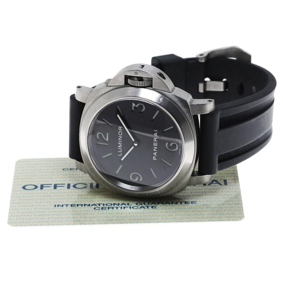 OFFICINE PANERAI パネライ PAM00176 ルミノール ベース 手巻き メンズ  