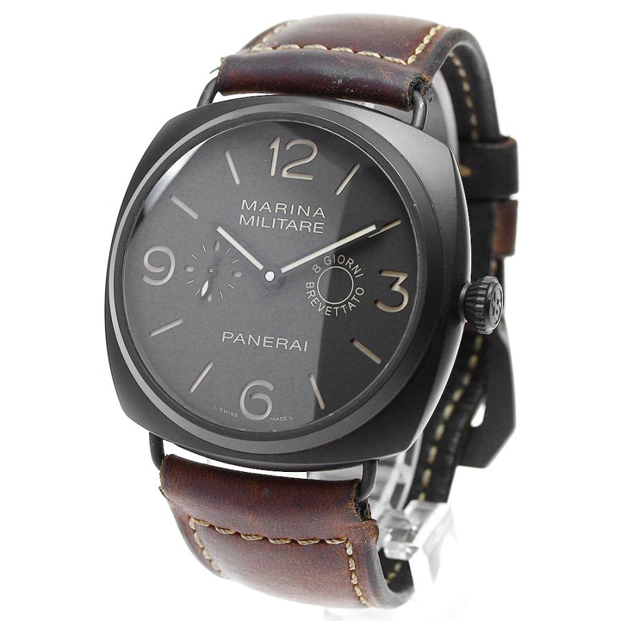 パネライ PANERAI PAM00339 ラジオミール コンポジット マリーナミリターレ8 ジョルニ 1500本限定 スモールセコンド 手巻き メンズ _816456｜closer0510｜02