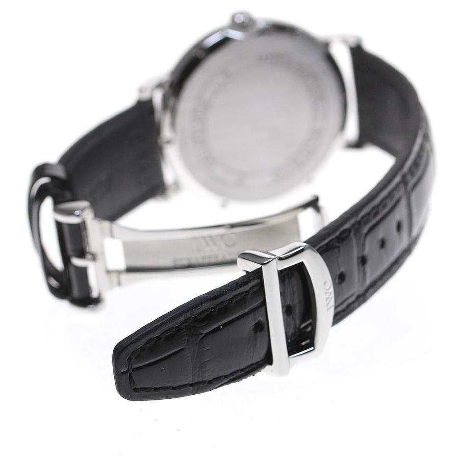 IWC SCHAFFHAUSEN IW356308 ポートフィノ デイト 自動巻き メンズ 良品  