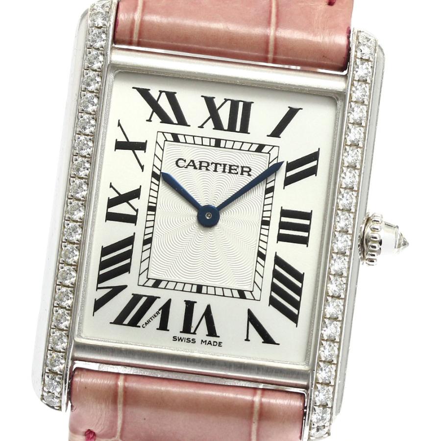 Cartier（カルティエ） CARTIER WJTA0015 タンク ルイ LM K18WG サイド